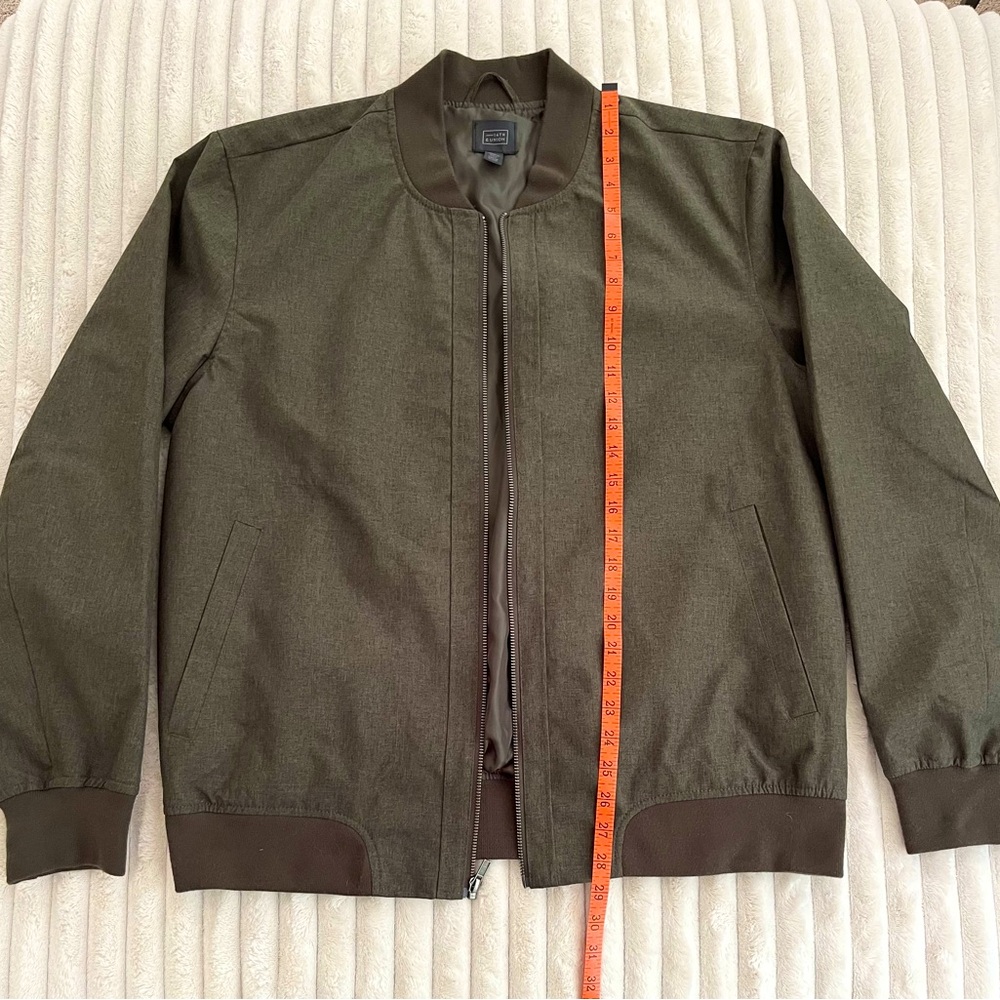 Men's 14th and Union Large Olive Green Jacket
